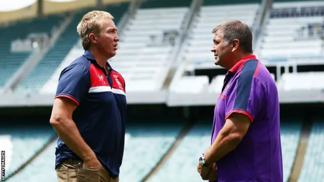 Trent Robinson and Shaun Wane