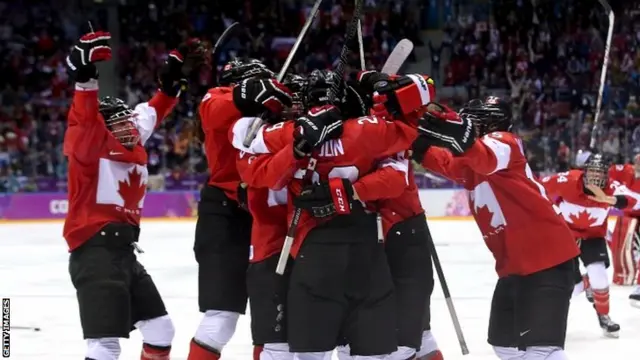 Canada celebrate