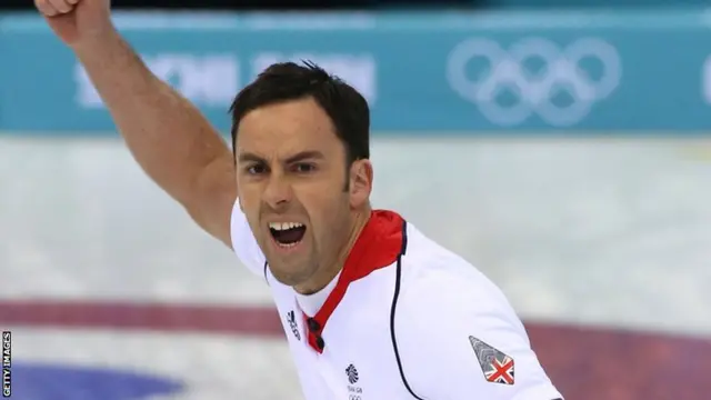 British curling skip David Murdoch