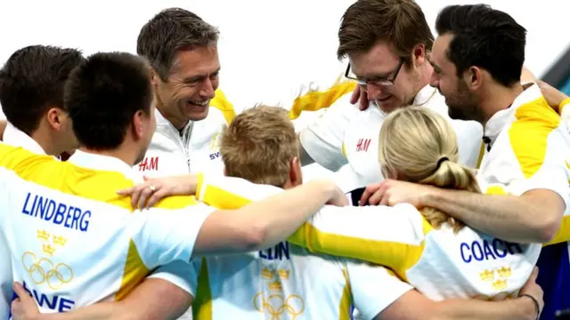 Sweden curling team