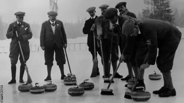 Great Britain 1924 curling team