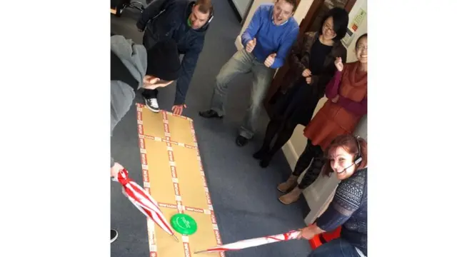 Office curling