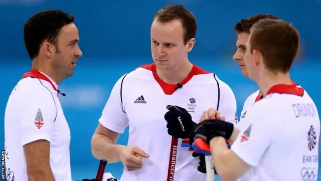 Team GB discuss their next move