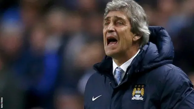 Manchester City manager Manuel Pellegrini