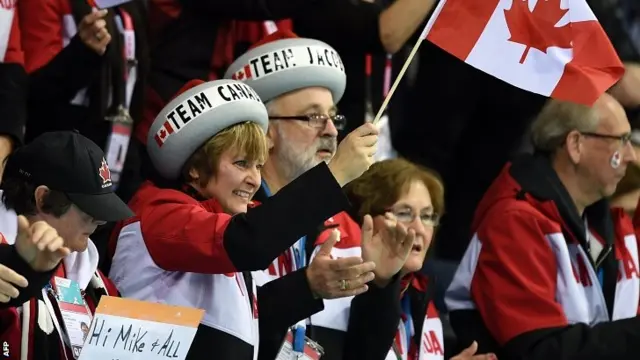 Canada fans