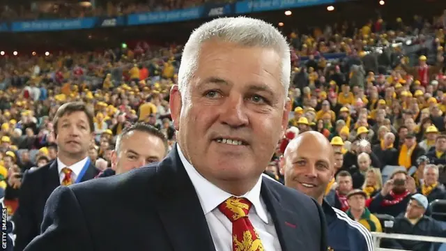 British and Irish Lions coach Warren Gatland