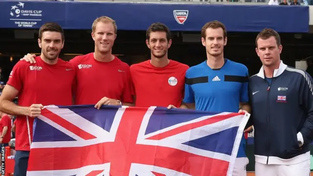 Great Britain's Davis Cup team