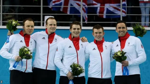 Great Britain's curling team