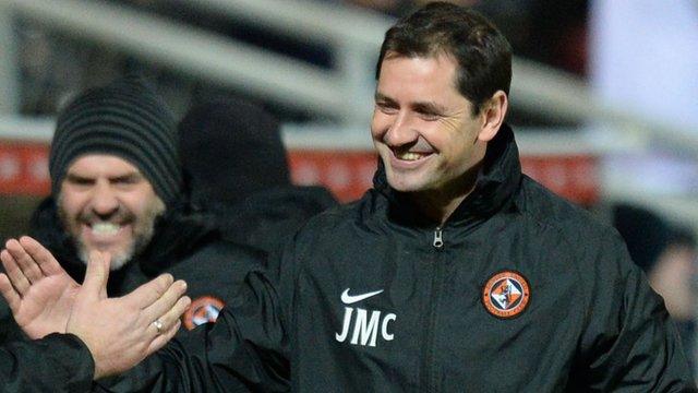 Dundee United manager Jackie McNamara