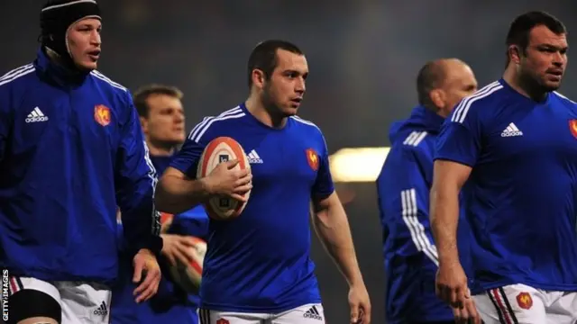 French team for the Wales match