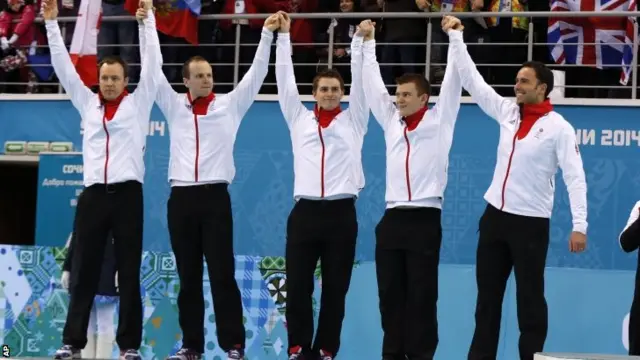 GB men's curlers