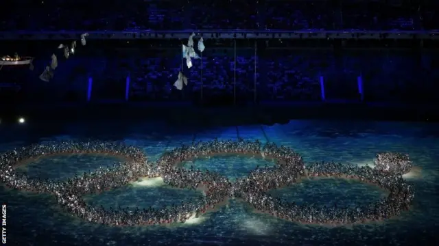 The Winter Olympic closing ceremony