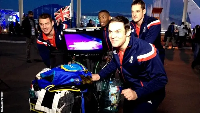 GB bobsleigh team