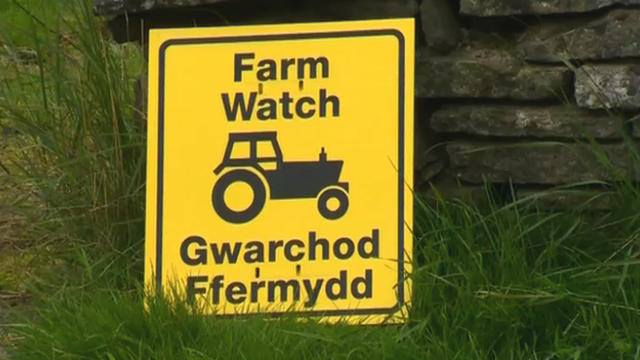 Farm Watch sign