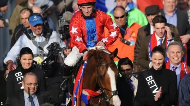 Jamie Moore and Sire De Grugy