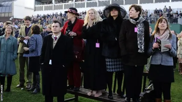 Crowd at Cheltenham