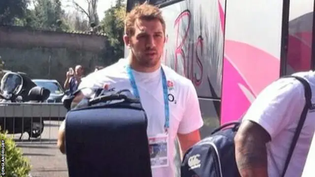 England captain Chris Robshaw