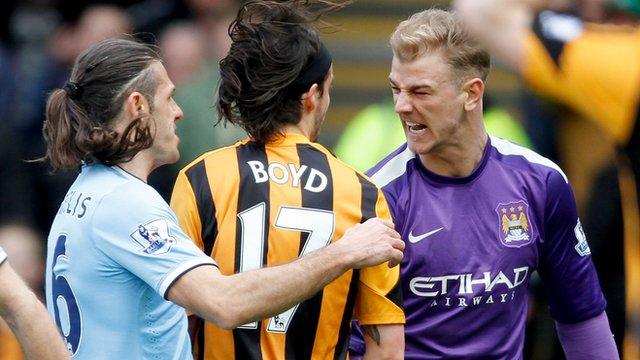 George Boyd, Joe Hart spitting