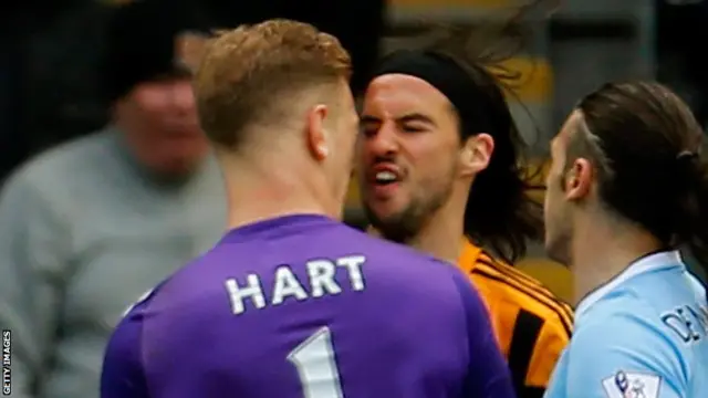 Joe Hart and George Boyd