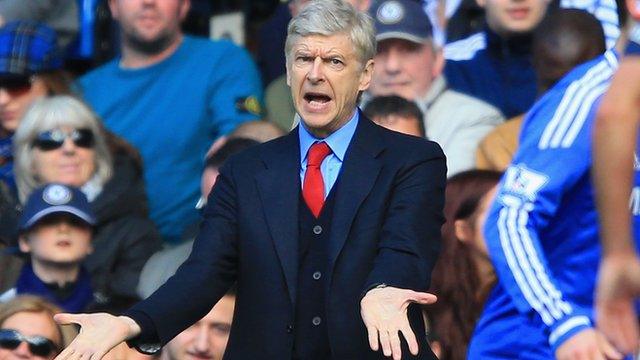 Chelsea 6-0 Arsenal: Wenger takes 'full responsibility' for thrashing