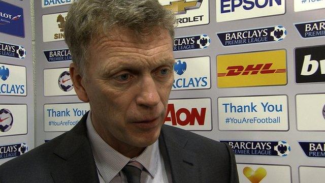 Man Utd 4-1 Aston Villa: David Moyes says majority of fans support him