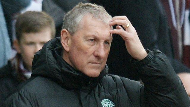 Hibernian manager Terry Butcher