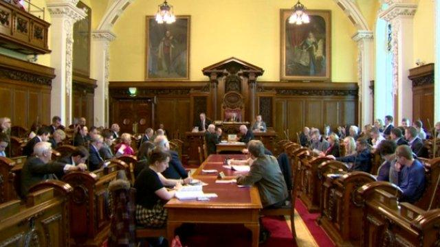 Belfast City Council meeting