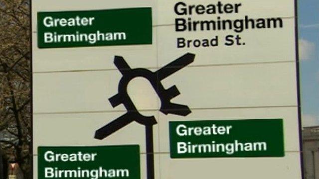 Greater Birmingham sign