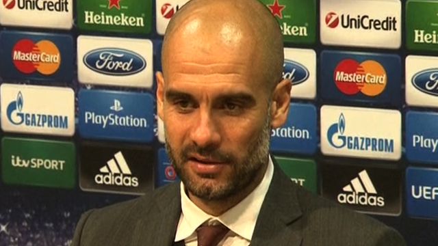 Bayern Munich manager Pep Guardiola assesses their Champions League result