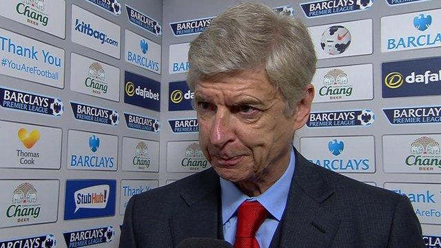 Manager Arsene Wenger says Arsenal need a "different attitude"