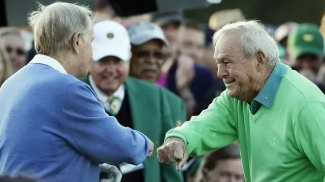 Jack Nicklaus and Arnold Palmer