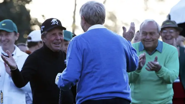 Gary Player, Jack Nicklaus, Arnold Palmer