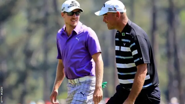 Sweden's Jonas Blixt and Denmark's Thomas Bjorn