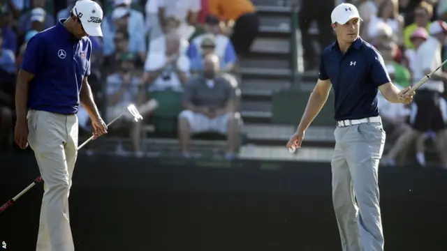 Adam Scott and Jordan Spieth