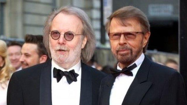 Benny Andersson and Bjorn Ulvaeus