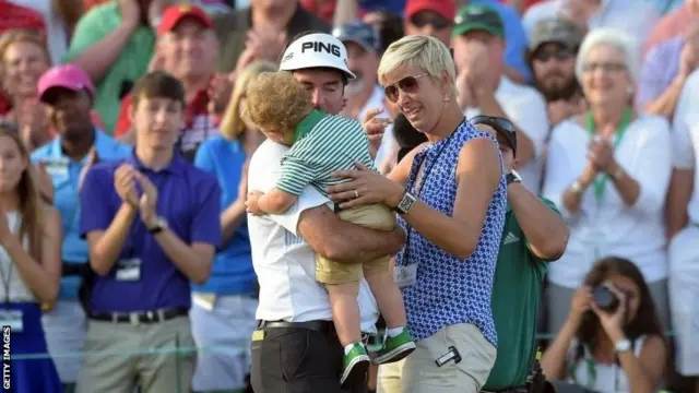 Bubba Watson and family