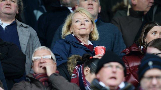 Hearts' chairwoman designate Ann Budge