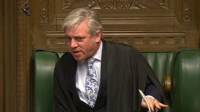 Speaker John Bercow