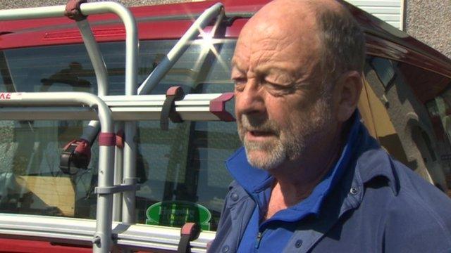 John Grisdale, chair of Llanberis Mountain Rescue Team