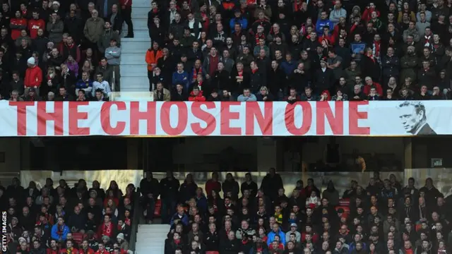 David Moyes - Chosen One banner