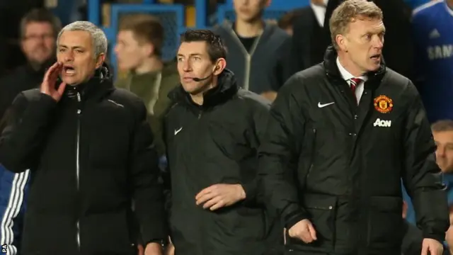 Jose Mourinho & David Moyes