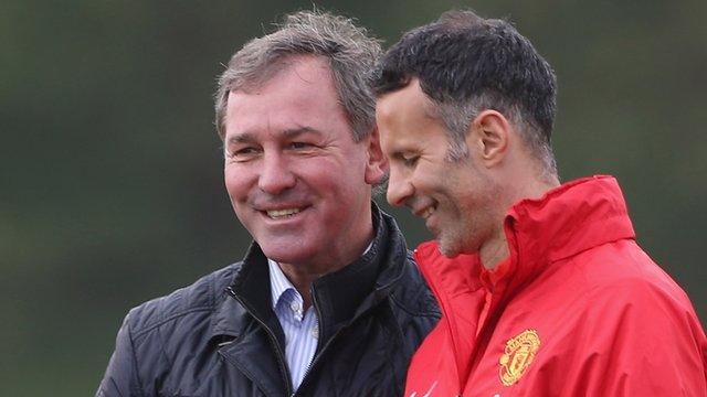 Bryan Robson and Ryan Giggs