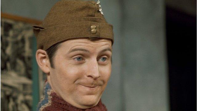 Ian Lavender as Pike in Dad's Army