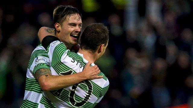 Celtic defender Mikael Lustig