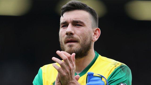 Scotland and Norwich City midfielder Robert Snodgrass