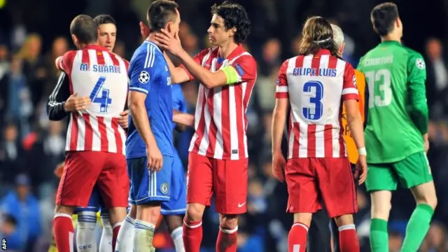 Chelsea 1-3 Atletico Madrid (Agg: 1-3)