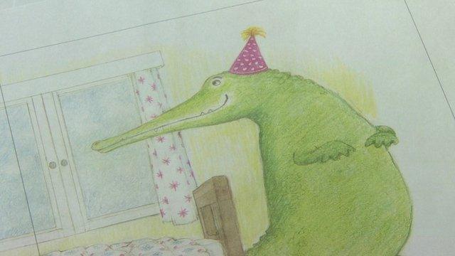 A picture from Judith Kerr's new book