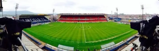 Windsor Park hosts the 2014 Irish Cup final