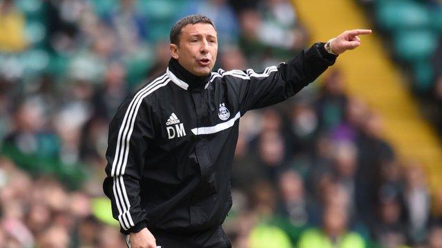 Aberdeen boss Derek McInnes