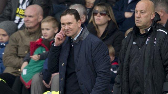 Ross County boss Derek Adams